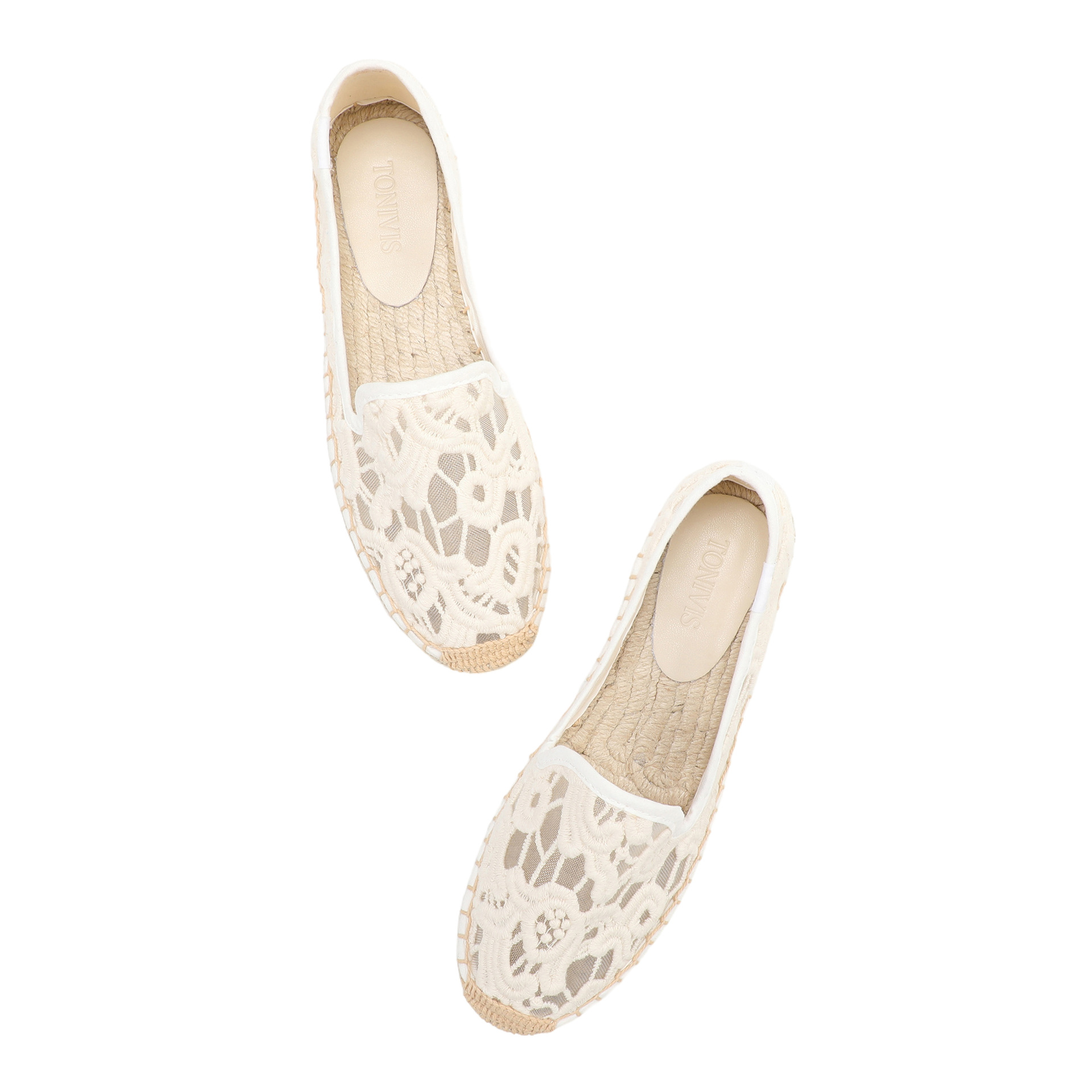 Women Lace Espadrilles Flats S - Espadrille Slip On recensie en prijs