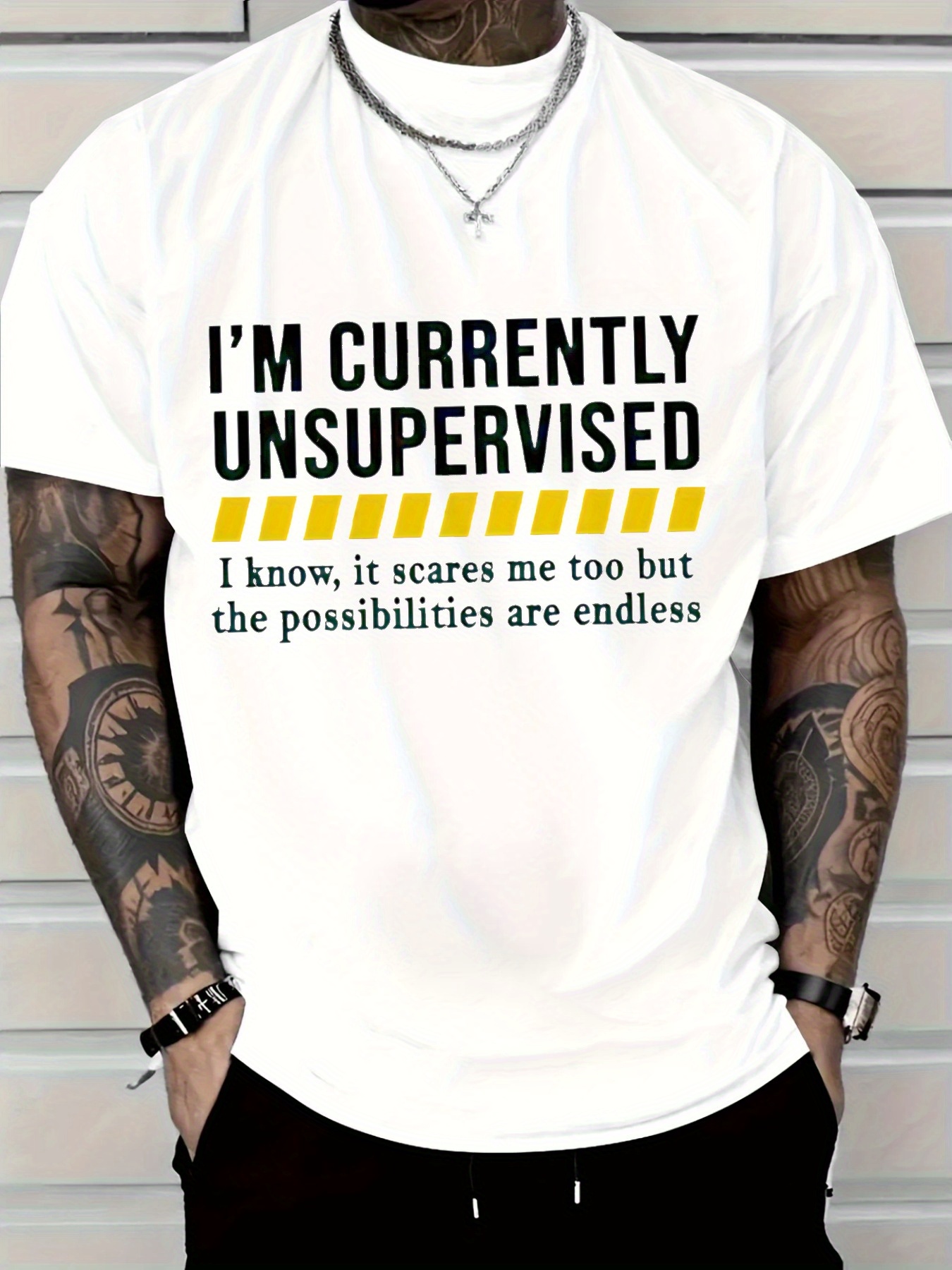 New Men's Casual Cotton T-Shir - Tee Graphic Print recensie en prijs
