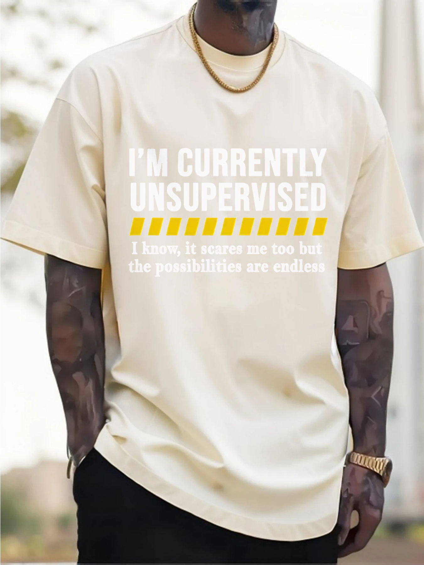 New Men's Casual Cotton T-Shir - Tee Graphic Print recensie en prijs