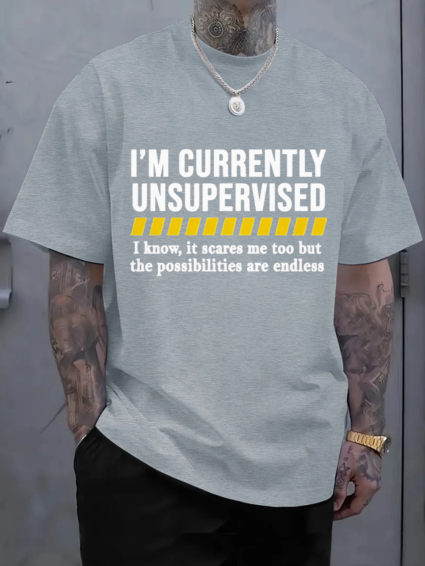 New Men's Casual Cotton T-Shir - Tee Graphic Print recensie en prijs