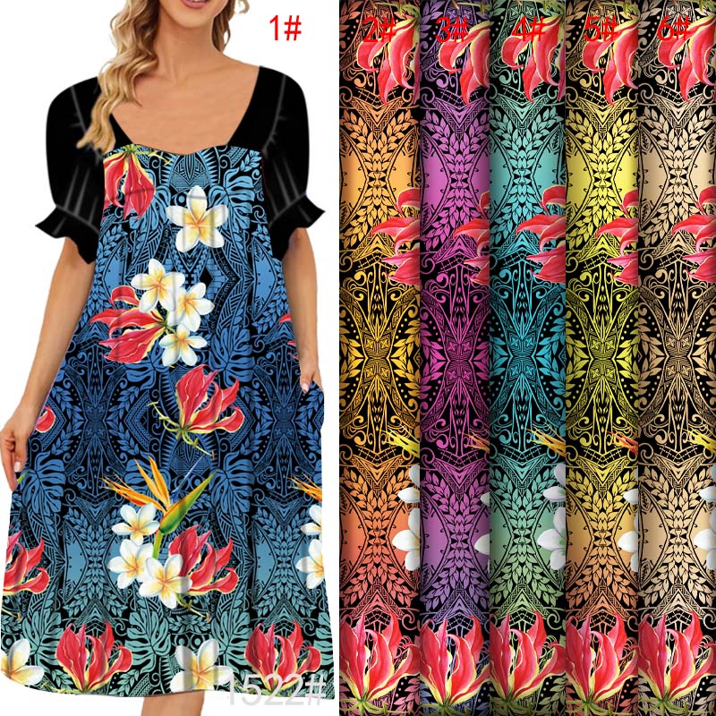 Hawaiian Tropical Floral Fabri - Resort Shirt Floral recensie en prijs
