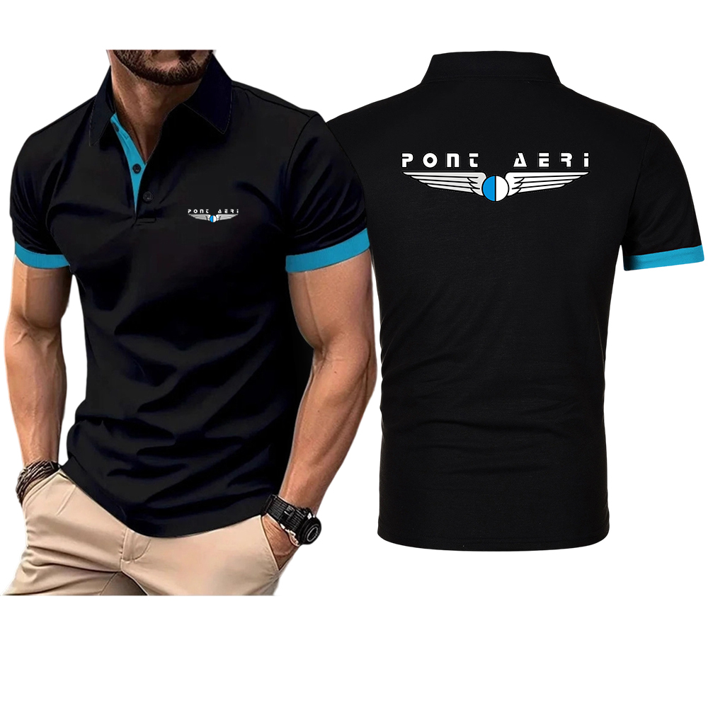 Disco Logo Pont Aeri CH Men's  - Polo Shirt Pique recensie en prijs