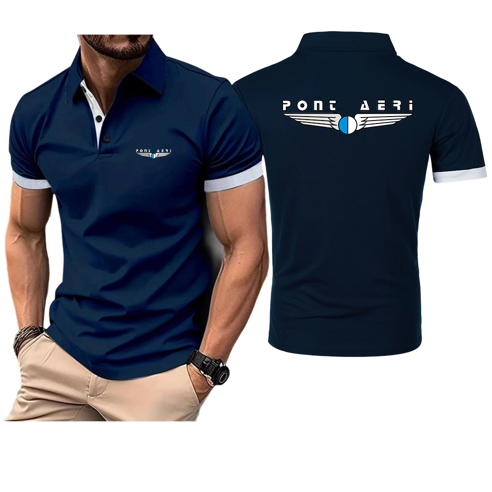Disco Logo Pont Aeri CH Men's  - Polo Shirt Pique recensie en prijs