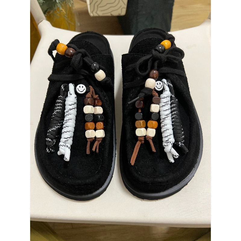 Women Men Clogs Cow Suede Leat - Flip Flop Leather Men recensie en prijs