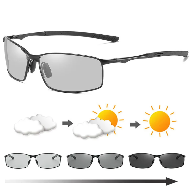 Photochromic Men Polarized Sun - Sunglasses Aviator Polarized recensie en prijs