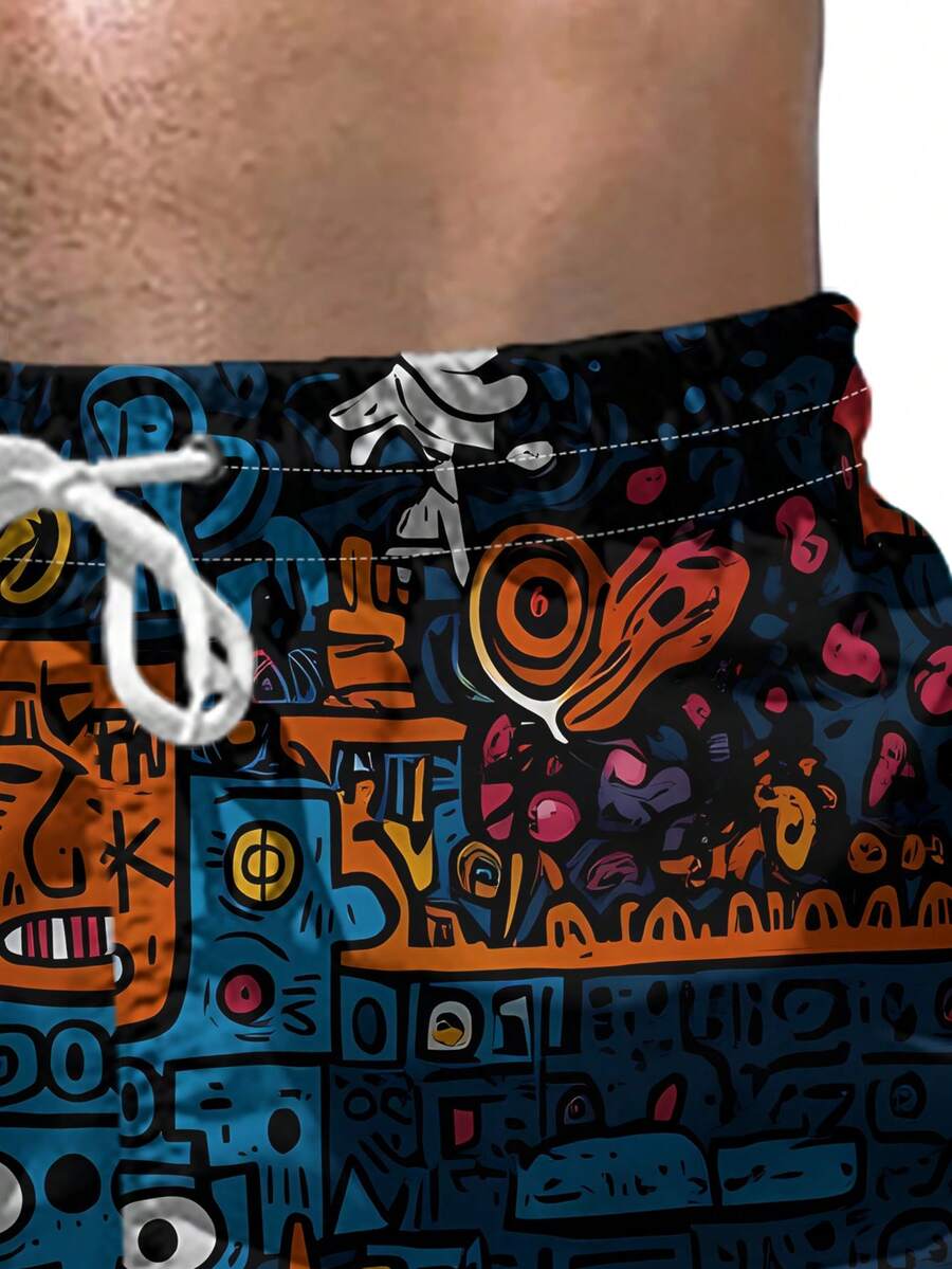 Mens Beach Shorts 3D Digital P - Swim Trunk Quick Dry recensie en prijs