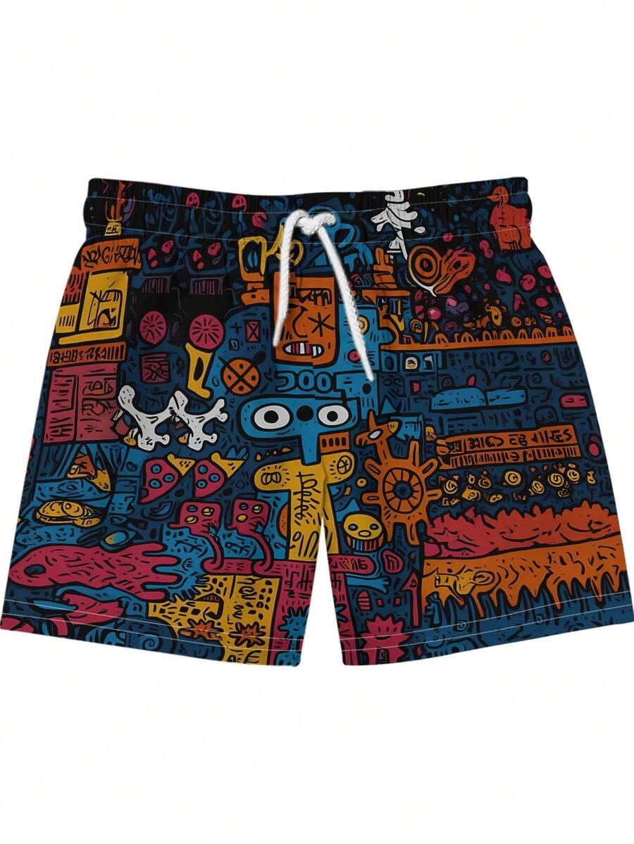 Mens Beach Shorts 3D Digital P - Swim Trunk Quick Dry recensie en prijs