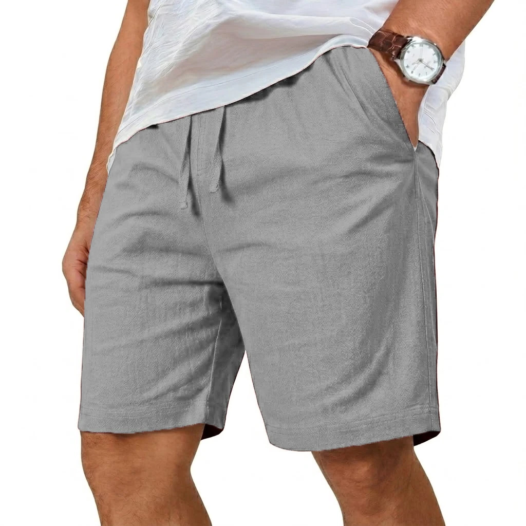 Oversized Cotton Linen Shorts  - Short Linen Drawstring recensie en prijs