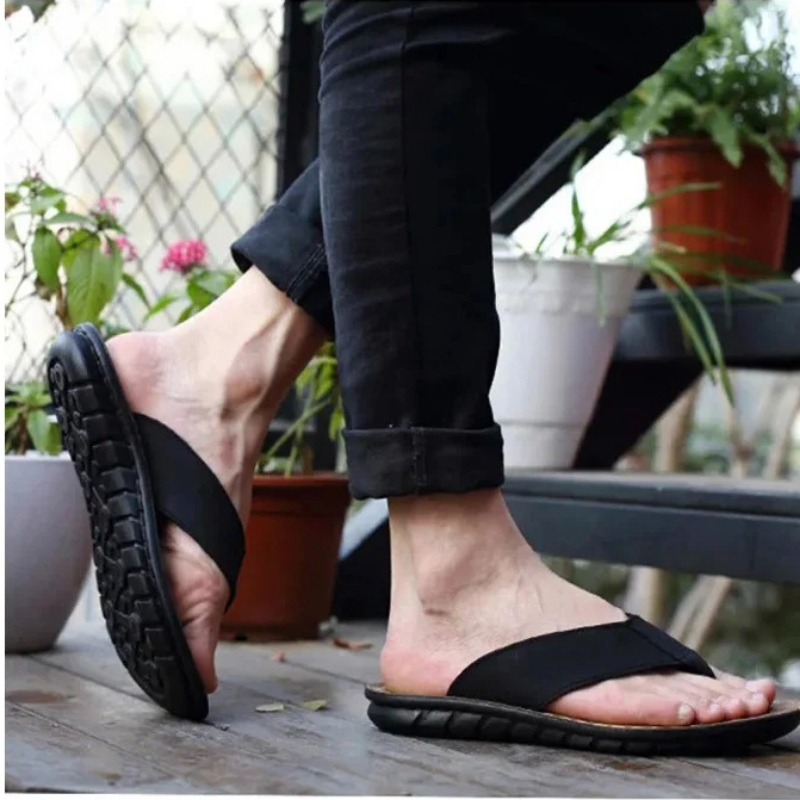 Roma Retro Man Slipper Solid C - Flip Flop Leather Men recensie en prijs