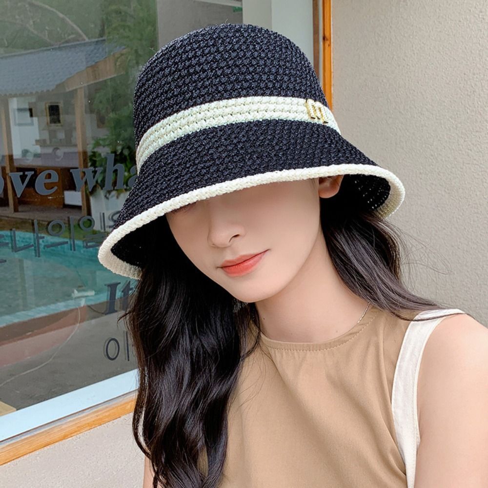 Elegant Bow Fisherman Hat Fold - Bucket Hat Straw recensie en prijs
