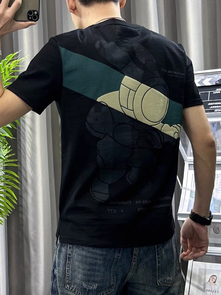 Male Tees Shirts White Linen T - Short Linen Drawstring recensie en prijs