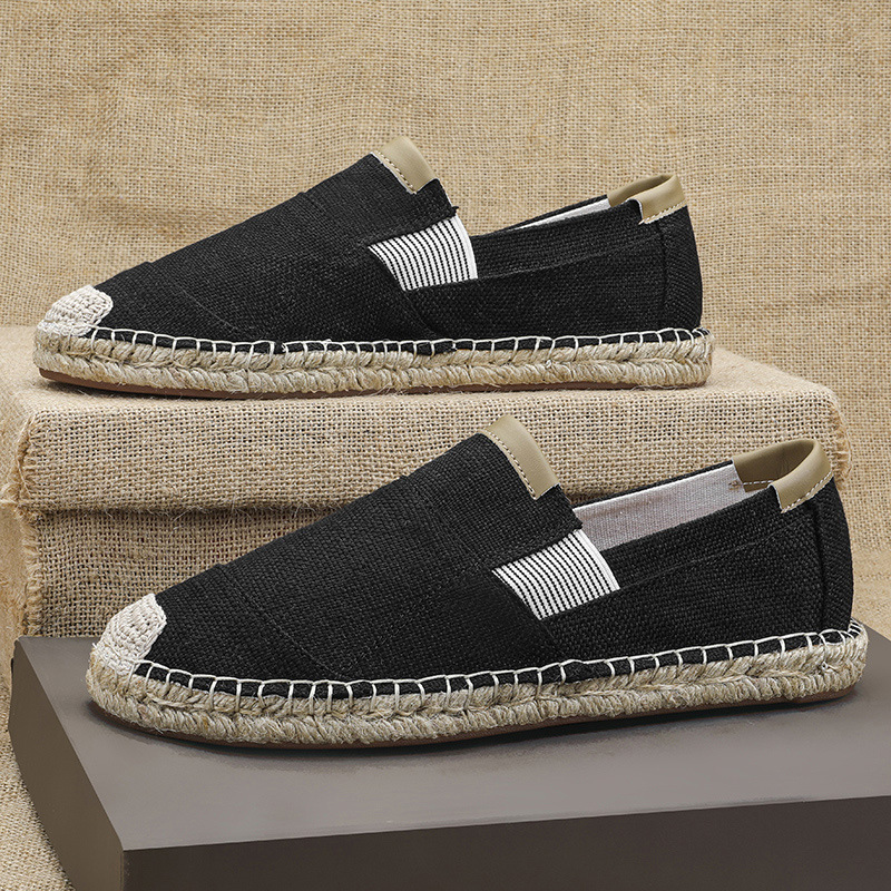 2025New Men Linen Casual Shoes - Espadrille Slip On recensie en prijs