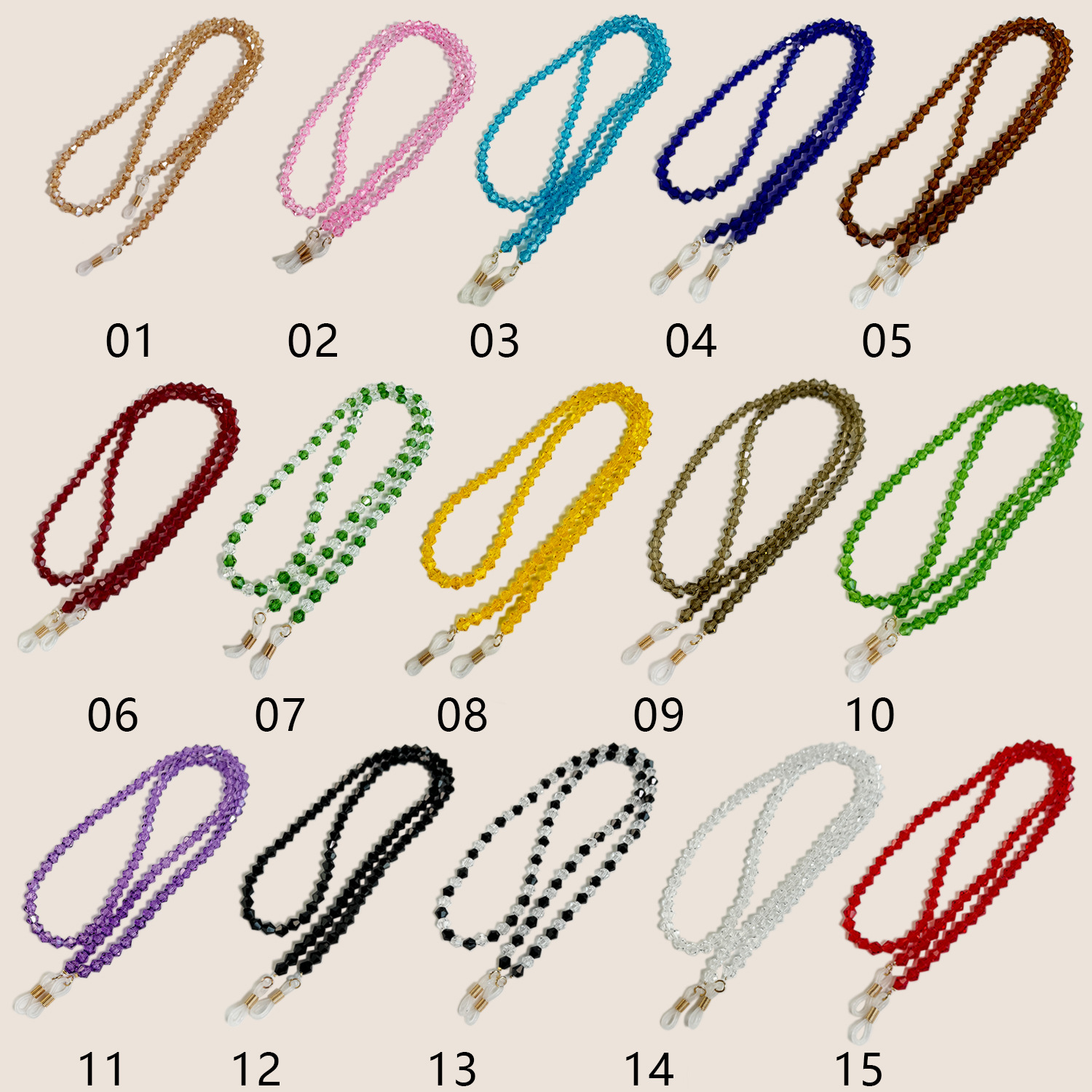 Handmade Crystal Glass Glasses - Sunglass Retainer Cord recensie en prijs