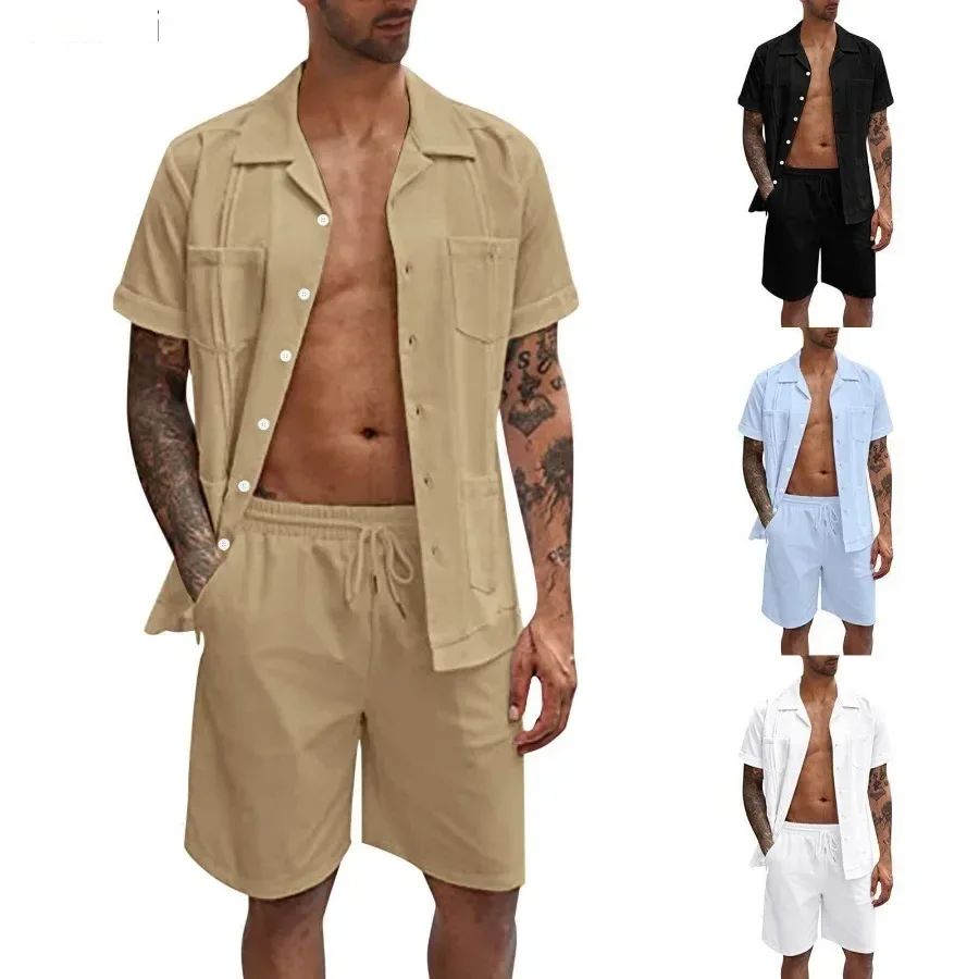 New Men's Summer Casual Sport  - Short Linen Drawstring recensie en prijs