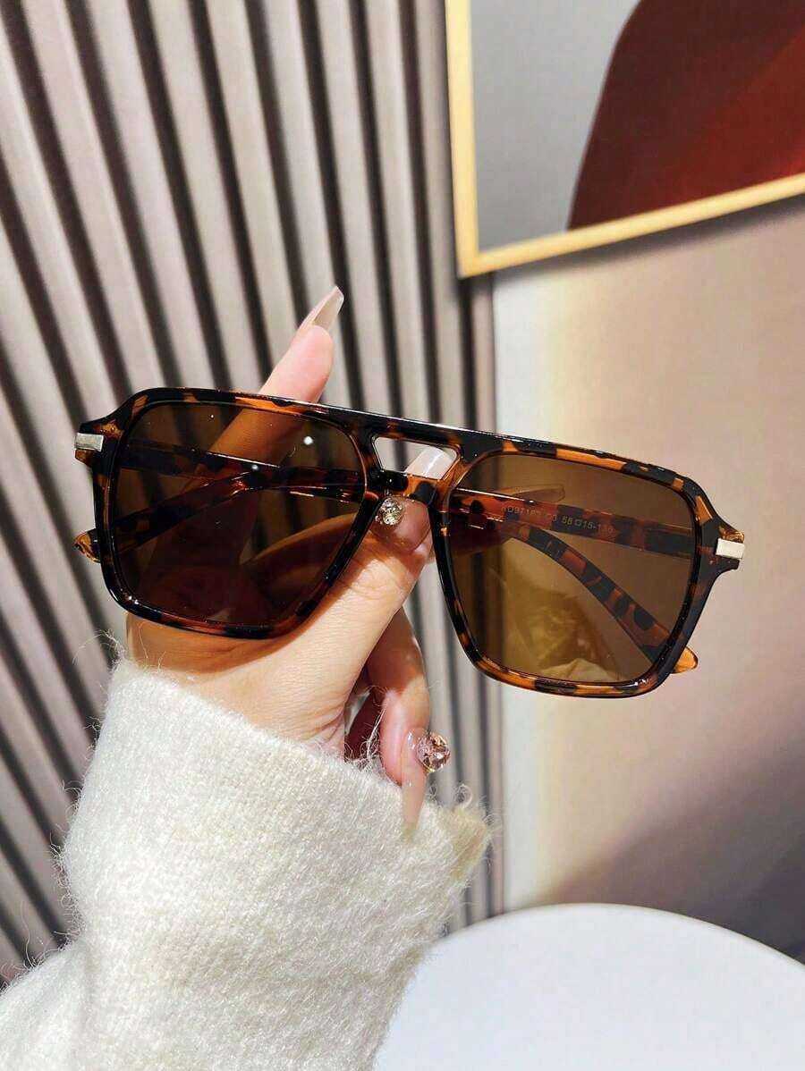 Fashion Double Bridge Aviator  - Sunglasses Aviator Polarized recensie en prijs