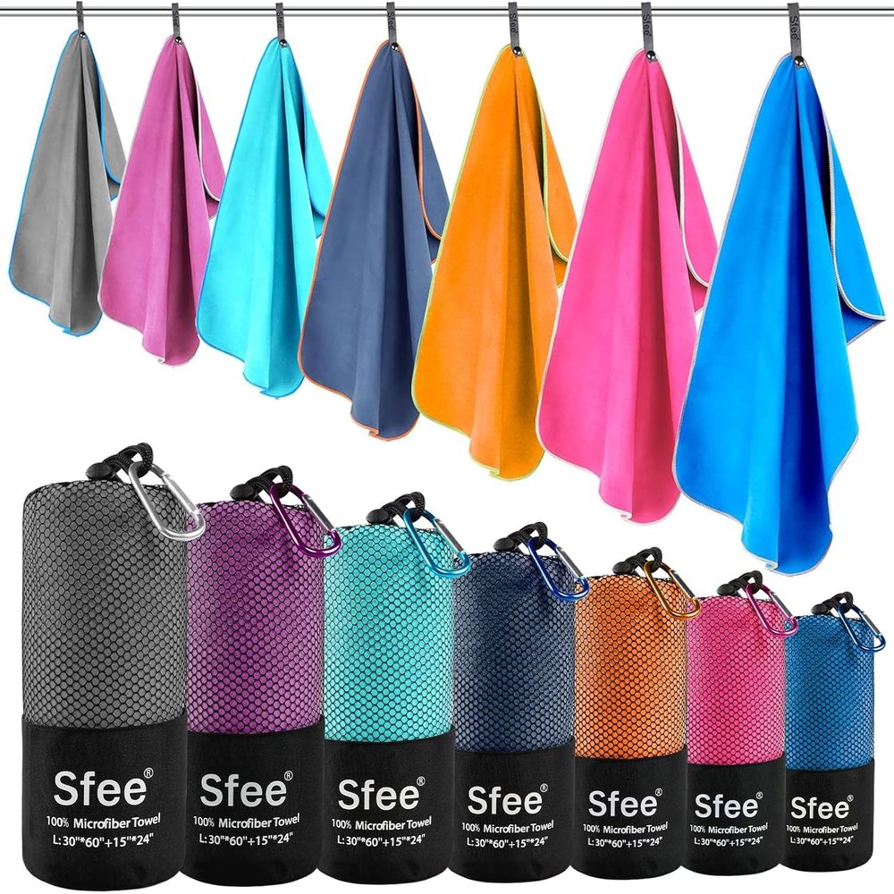 Compact Large Absorbent Travel - Beach Towel Large recensie en prijs