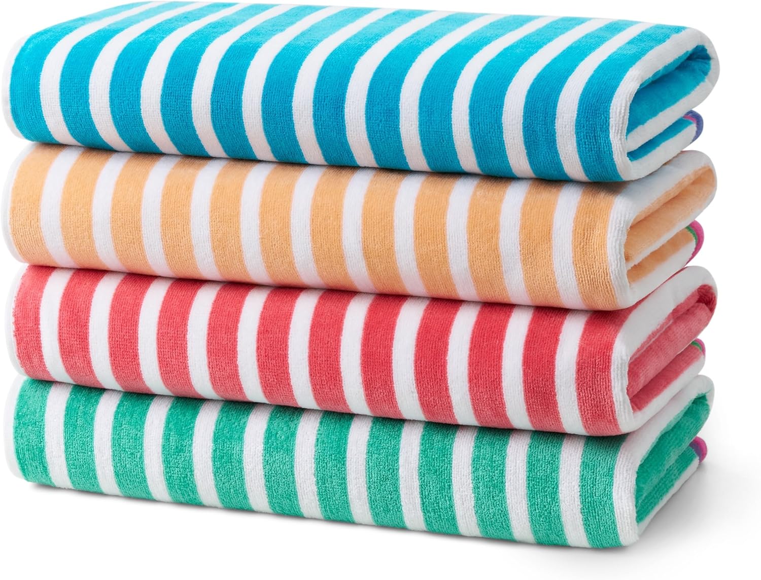 Colorful Racing Striped Beach  - Beach Towel Large recensie en prijs