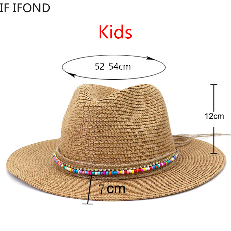 New Summer Boy Girl Kids Straw - Bucket Hat Straw recensie en prijs