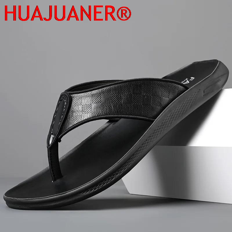 Casual Outdoor Men's Sandals S - Flip Flop Leather Men recensie en prijs