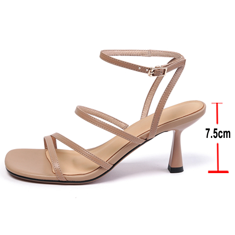 Meotina Sandals Women Shoes Sq - Casual Sandal Leather recensie en prijs