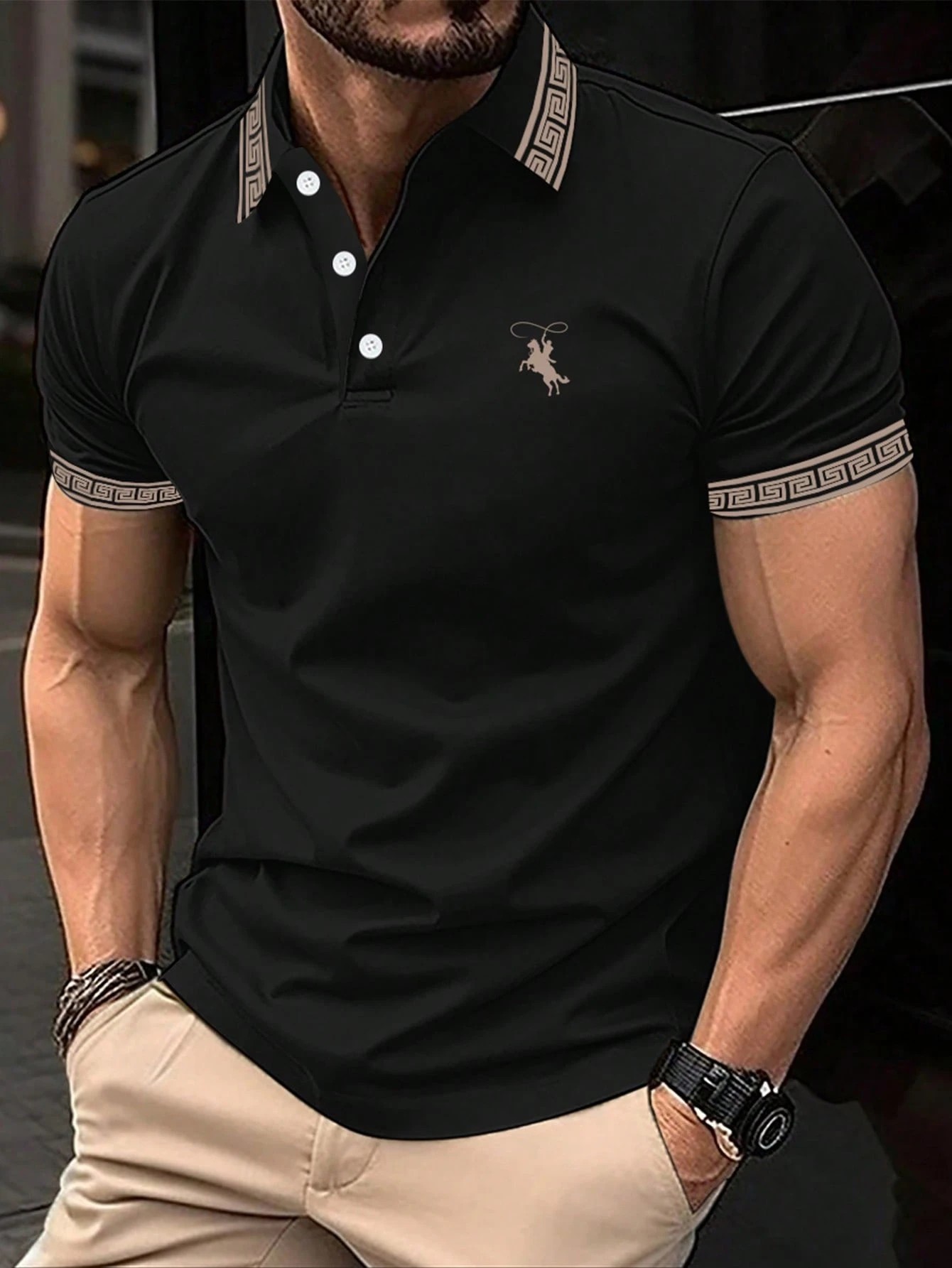 The new men's short-sleeved PO - Polo Shirt Pique recensie en prijs