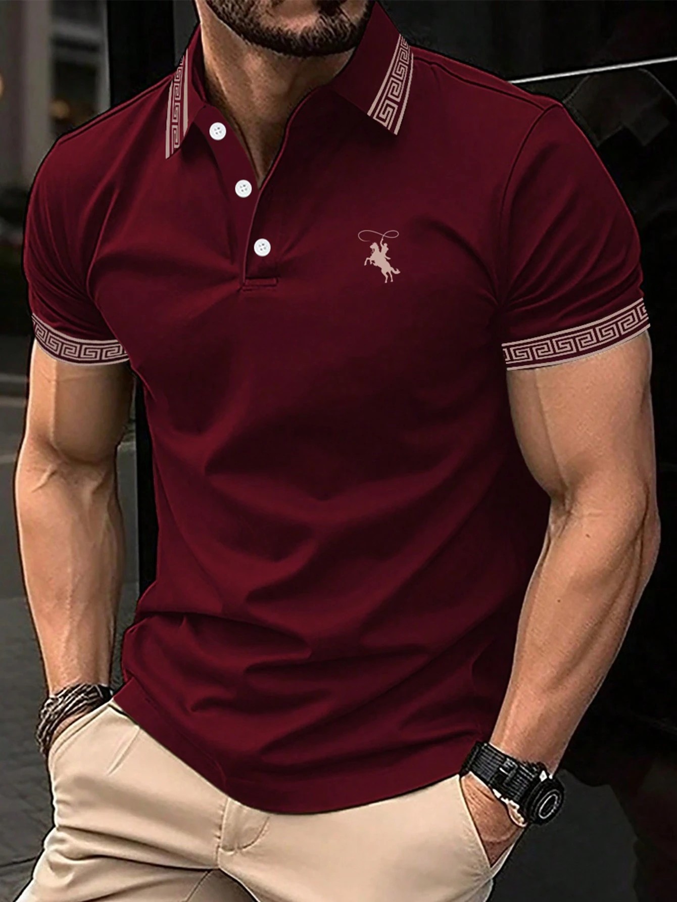 The new men's short-sleeved PO - Polo Shirt Pique recensie en prijs