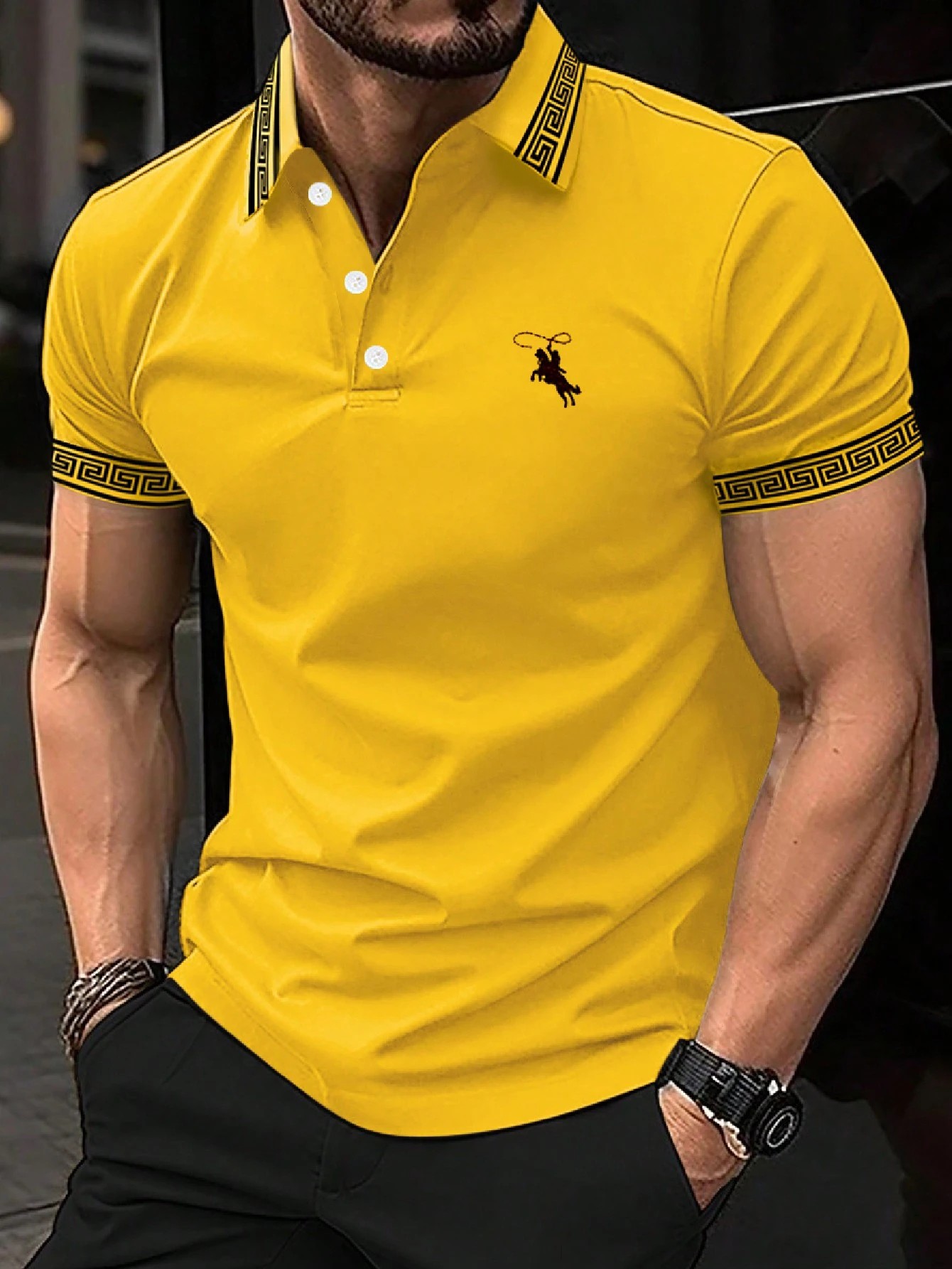 The new men's short-sleeved PO - Polo Shirt Pique recensie en prijs