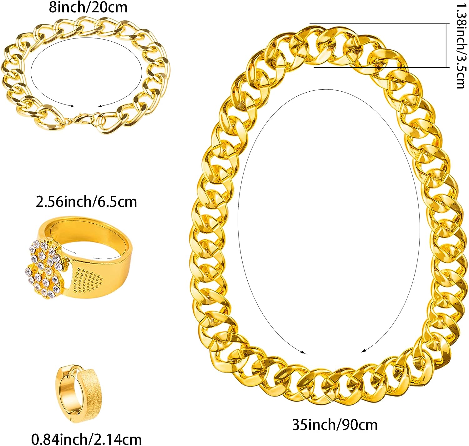 PESENAR 80s 90sHip Hop Costume - Sunglass Retainer Cord recensie en prijs