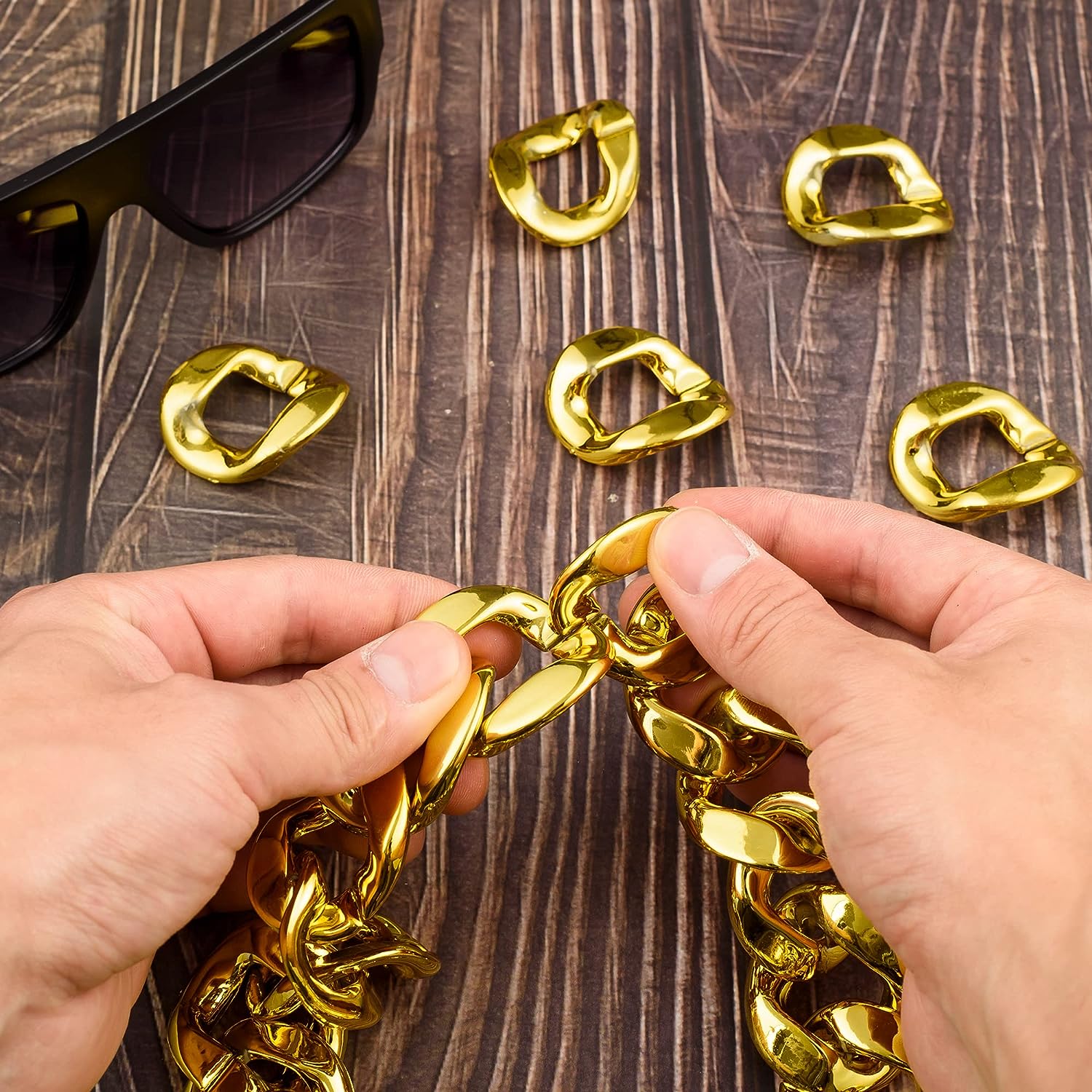 PESENAR 80s 90sHip Hop Costume - Sunglass Retainer Cord recensie en prijs