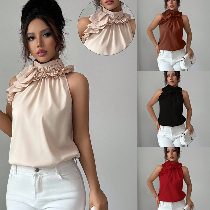 Summer New Women Blouses Fashi - Shirt Camp Collar recensie en prijs